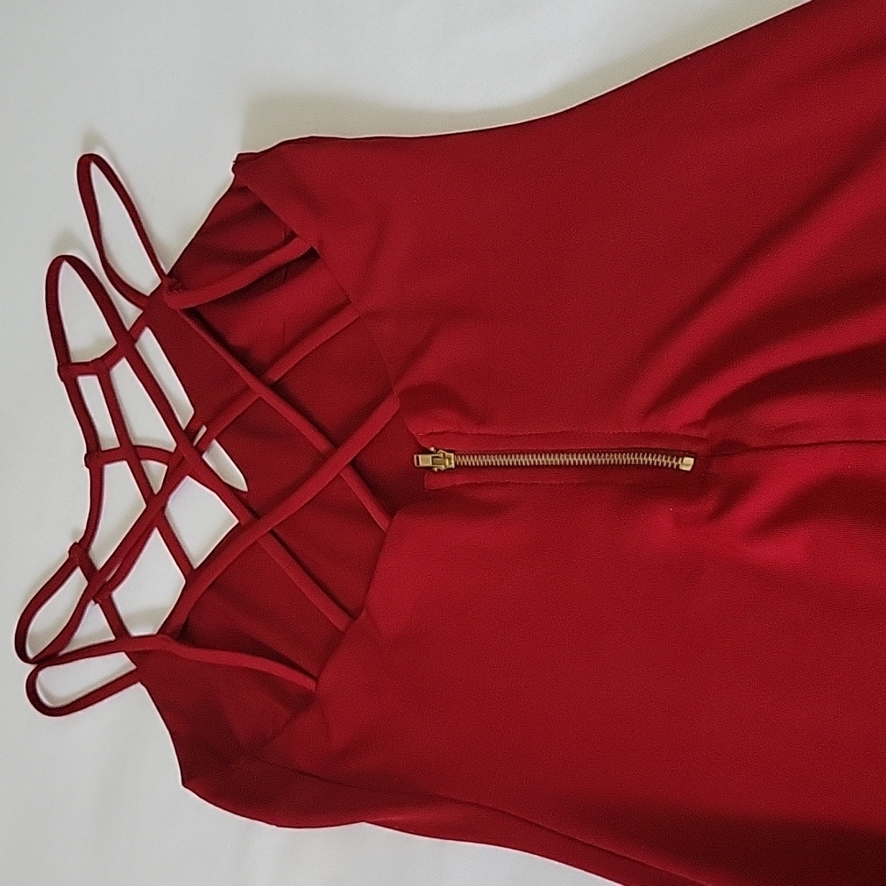Privy|Burgundy Dress|Size Small| - Picture 5 of 16